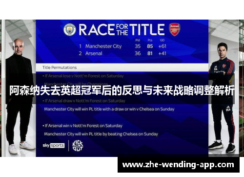 阿森纳失去英超冠军后的反思与未来战略调整解析 阿森纳失去英超冠军后的反思与未来战略调整解析